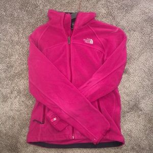 The North Face Pink Women’s Zip up